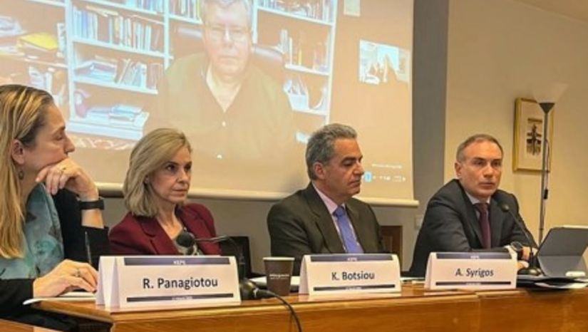 Conference at the Centre of Planning and Economic Research, entitled "Greece: between Order and Chaos"