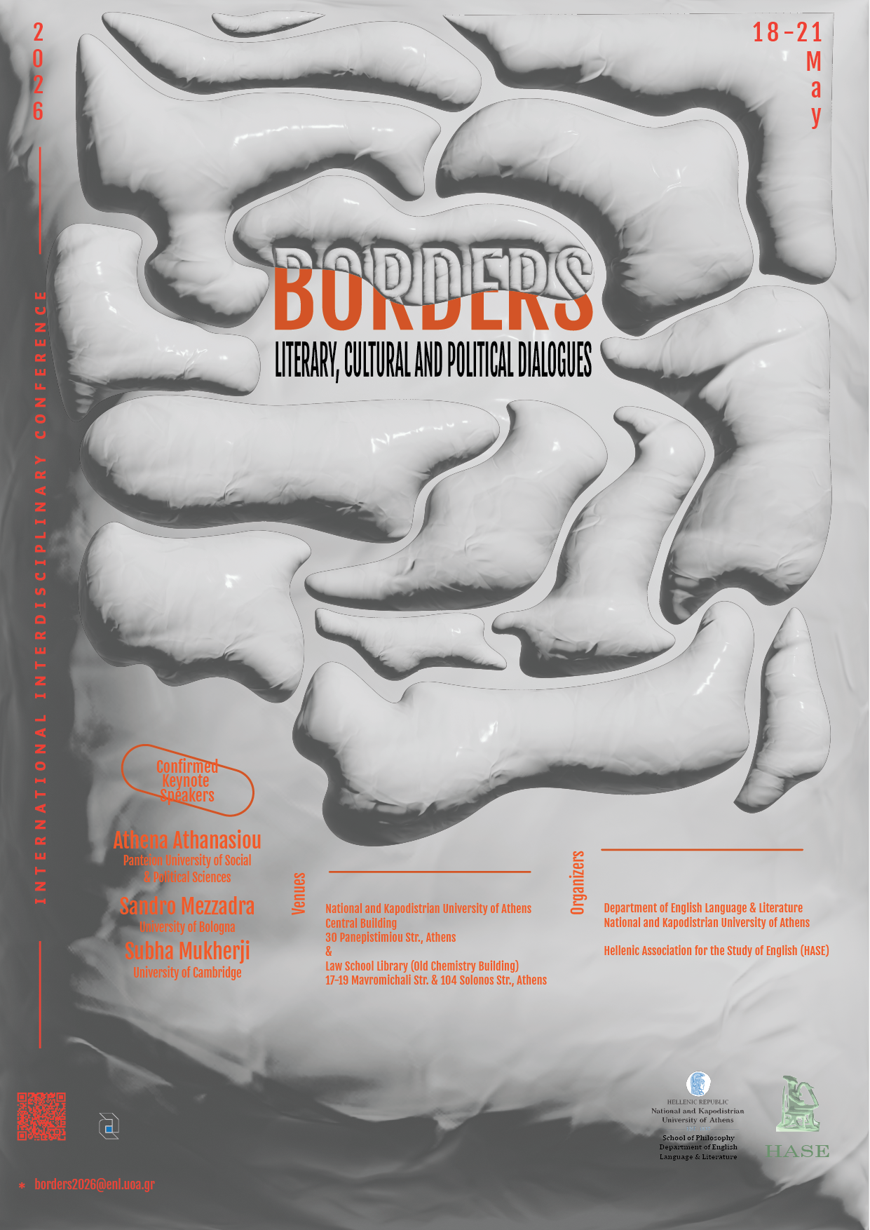 INTERNATIONAL INTERDISCIPLINARY CONFERENCE: "BORDERS: LITERARY, CULTURAL AND POLITICAL DIALOGUES" 